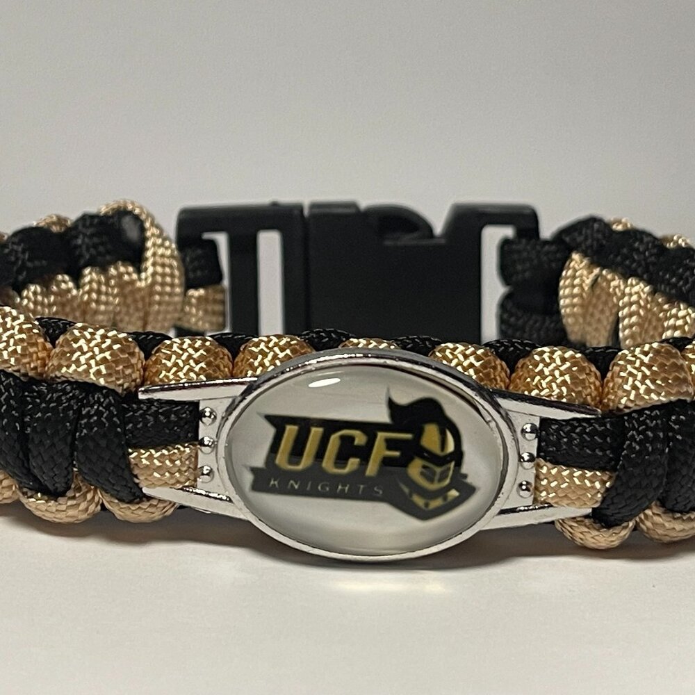 UCF Knights NCAA Paracord Bracelet NEW